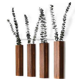 Mango Naturel Artisan Bois Créations Pot de Fleur en Bois - Product Image 1