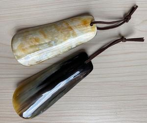 Stylish Handmade Religious Eco-Friendly <b>Shoehorn</b> Made From Buffalo and Ox Horn Full Customized for Gentlemen From India - Product Image 3