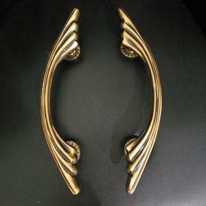 Premium Vintage Brass Cabinet Pull Handle Decorative Flower Wardrobe Door Hardware Wholesale Supplier for Home Hotel Decor Use - Product Image 3
