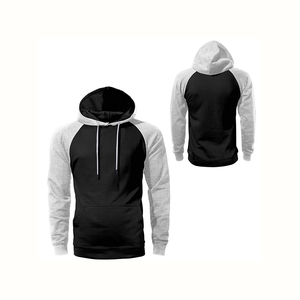 Sweat à capuche personnalisé pour homme, 100 % coton molletonné, couleur unie, décontracté, avec poche, design respirant, faible MOQ - Product Image 1