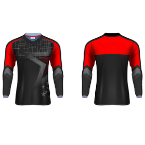 Maillot de motocross en tissu extensible durable offrant une excellente flexibilité, un confort et des performances optimales pour toutes les conditions de conduite. - Product Image 2