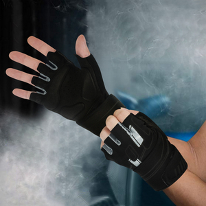 Half Finger Fitness Gloves Breathable Gym Workout <b>Weight</b> Lifting Cycling <b>Training</b> Gloves for Men Women - Product Image 5