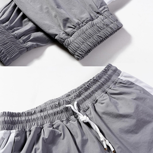 Pantalon de sport décontracté taille haute pour homme, grande taille, imprimé personnalisé, couleur unie, style streetwear, vente en gros - Product Image 4