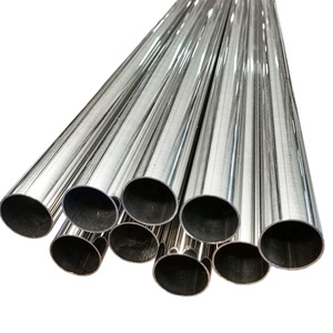 ท่อสแตนเลสไร้รอยต่อเกรด 304/316 จากโรงงานจีน ผลิตด้วยกรรมวิธีรีดร้อน/รีดเย็น ผิว 2B รองรับการดัดตามแบบ งานก่อสร้าง แบรนด์ DIN Juye - Product Image 1