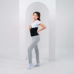 Faja Reductora de Cintura de Algodón Elástico Superior con Cinta de Goma, Postparto, Ajustable, Lavable y Transpirable - Product Image 1