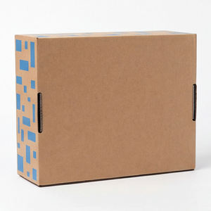 Custom <b>Large</b> Brown Corrugated <b>Box</b> For Mobile Phone Packaging Wholesale Cardboard Shipping Cartons - Product Image 6