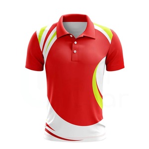 Golf de manga corta de punto de alta calidad para hombres para camisas de secado rápido patrón sólido impreso Venta caliente bordado Pakistán - Product Image 1