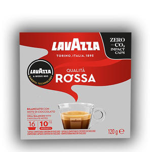 Cápsulas de Café Lavazza A Modo Mio Rossa de Alta Calidad, 16 Unidades – Espresso Italiano Directo de Fábrica - Product Image 3