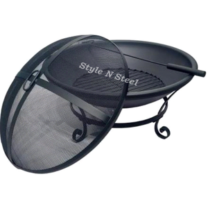 <b>fire</b> <b>pit</b> outdoor wood <b>Fire</b> <b>Pit</b> with Heat Resistant Paint Freestanding Design Coal/Wood Burning Outdoor - Product Image 2