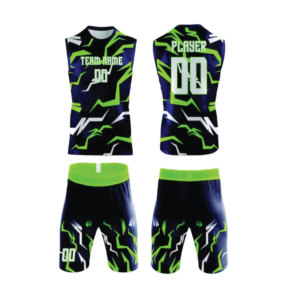 Uniforme Deportivo Juvenil Personalizado OEM, Conjunto de Camiseta y Pantalones Cortos de Poliéster Sublimado Dri Fit, MOQ Bajo para Equipos Deportivos Escolares, Fabricante - Product Image 5