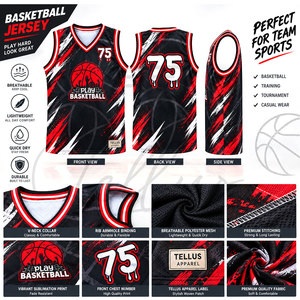 Camiseta de Baloncesto Personalizada de Secado Rápido, Diseño Profesional, Camisetas de Baloncesto para Equipos, Camiseta de Baloncesto de Diseño Personalizado de Alta Calidad - Product Image 5