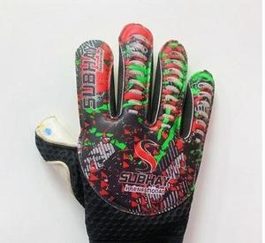 Gants de gardien de but de football Subhay, doigts entièrement couverts, respirants, en PU, fermeture auto-agrippante, équipement sportif unisexe - Product Image 2
