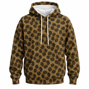 Sudadera con Capucha para Hombre, Diseño de Leopardo, Corte Regular, Tejido de Poliéster, Estilo Casual, Otoño 2026 - Product Image 6