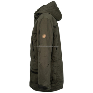 Veste de chasse imperméable pour homme, camouflage, coupe-vent, doublée en polaire, pour l'hiver, pour la chasse en plein air - Product Image 3