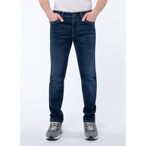 กางเกงยีนส์ลำลองของผู้ชายกางเกงแฟชั่นใหม่ดีไซน์ทรงสลิมฟิตผ้ายีนส์ขาดๆสไตล์วินเทจ - Product Image 4