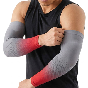 Unisex Gradient Cycling <b>Arm</b> <b>Sleeves</b> Anti-Uv Quick Dry Breathable Spandex Polyester Outdoor Sport Adult <b>Compression</b> <b>Sleeve</b> - Product Image 6