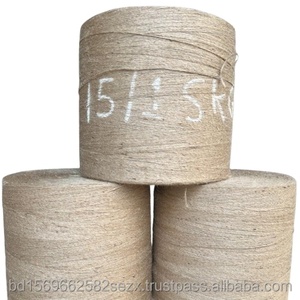 15 Lbs Top Grade Bangladeshi Jute Yarn <b>Sacking</b> <b>Hessian</b> CB Quality Natural Tossa Twine Yarns Hand Knitting Eco-Friendly - Product Image 2