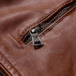 Veste en cuir pour homme durable avec un nouveau design pour une veste d'hiver confortable, collection outdoor - Product Image 6