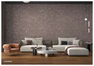 กระเบื้องพอร์ซเลนลายแกะสลักแบบด้าน พรีเมียม ขนาด 600x1200 มม. กระเบื้องปูพื้นและผนังขนาดใหญ่ สำหรับใช้ในบ้าน สำนักงาน และตกแต่งภายในเชิงพาณิชย์ - Product Image 5