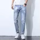 Pantalones Vaqueros para Hombre al Por Mayor a Precio Económico, Pantalones de Mezclilla Personalizados OEM, Pantalones Ajustados de Alta Calidad 2025 - Product Image 6