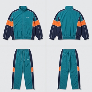 Men's Cropped Windbreaker Tracksuit Set Custom <b>Maternity</b> Waterproof Solid Printed Shorts <b>Jacket</b> <b>Winter</b> - Product Image 1