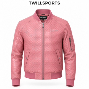 Premium Men's <b>Biker</b> PU Leather <b>Jacket</b> Custom Logo Fashion Outerwear Supplier Quilted Manufacturer Men's Stand Collar - Product Image 1