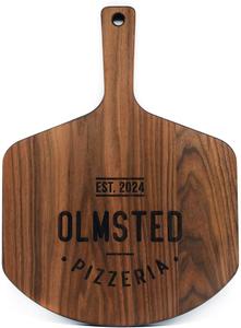 Tabla de Cortar Pizza Personalizada con Asa, Diseño Grabado, Acabado Liso, Superficie Resistente, Ideal para Preparar, Servir y Exhibir - Product Image 3