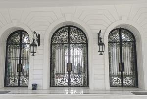 Puerta de Hierro Forjado Estilo Victoriano – Puerta de Entrada Ornamental de Metal de Estilo Antiguo, Puerta Exterior Resistente para Villas y Propiedades - Product Image 5