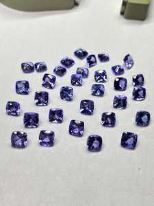 Tanzanita Natural, Corte Marquesa, Gema Azul Facetada, Alta Claridad, Certificada por GIA, para Fabricación de Joyas, Venta al Por Mayor - Product Image 5