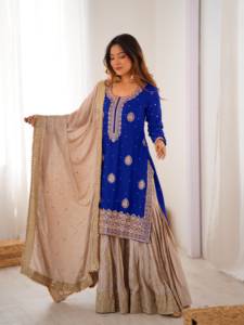 Salwar Kameez de qualité export indienne, longueur standard, pour les occasions de plage, à prix abordable - Product Image 2