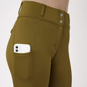 Pantalon d'équitation extensible 4 directions de haute qualité, leggings, collants, vêtements d'équitation en tissu technique au toucher doux - Product Image 5