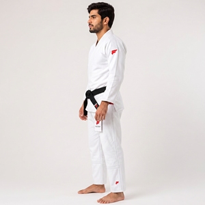 Kimono de judo professionnel conçu avec des matériaux de première qualité offrant robustesse, confort et durabilité sur le tapis. - Product Image 3