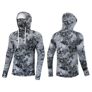 Lightweight Angler Hoodie Moisture Wicking Fishing Hoodie Outdoor Sports Fishing Hoodie Technical Fishing Hoodie UPF 50+ Fishing - Product Image 2