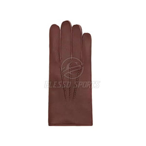 Nouveaux gants en cuir sur mesure de haute qualité pour hommes, vente en gros de gants en cuir pour hommes - Product Image 2