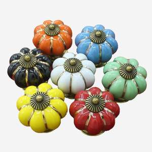 Poignées de meubles en céramique en forme de poisson, boutons de tiroir, poignées d'armoire pour chambre d'enfant, poignées de cuisine en forme d'animal, quincaillerie de porte - Product Image 5