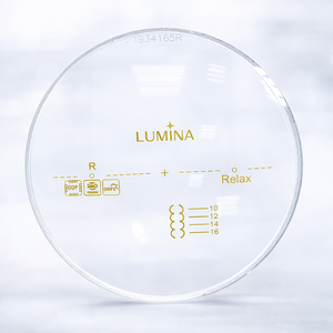 Lentilles IOT Design Lumina Easeone 1.74 UV420 à indice ultra élevé, vision simple, personnalisables, transparentes avec blocage UV420 - Product Image 1