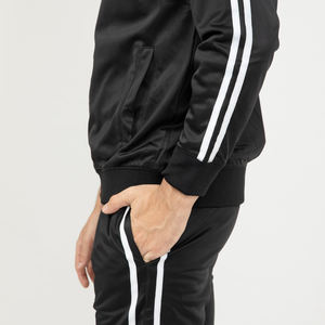 Ensemble de survêtement athlétique pour homme pour l'automne, ensembles de vêtements de sport, vestes avec pantalons assortis, ensemble de survêtement pour le football, la course à pied et la remise en forme pour homme - Product Image 3