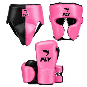 Conjunto de Entrenamiento de Boxeo Personalizado, Conjunto de Sparring de Kickboxing Profesional de Cuero Azul Cielo, Equipo de Protección con Logotipo Personalizado - Product Image 6