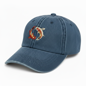 Custom Baseball 6 Panel Hat <b>Flat</b> Brim Adjustable <b>Summer</b> <b>Cap</b> Embroidery Logo Vintage Wash Fashion 100% Acrylic OEM ODM - Product Image 2