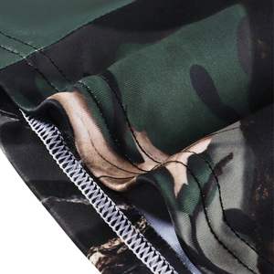 Haut de pêche à capuche et masque intégré, motif personnalisé, entièrement sublimé, UPF 50, en Spandex/Polyester, protection solaire UV, faible MOQ - Product Image 5