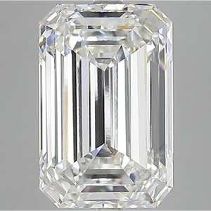 Diamant de laboratoire certifié IGI de 11 carats, VVS2, émeraude, diamants en vrac - Product Image 1
