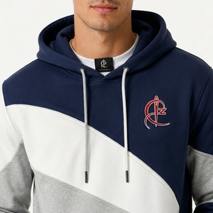 Sweat à capuche d'hiver personnalisé pour homme, vêtement tendance en polaire douce, coupe classique, coutures durables, confortable et écologique - Product Image 5