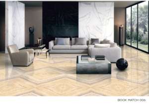 Azulejos de Porcelana Pulida de Alto Brillo 600x1200mm |   Azulejos Modernos para Piso con Acabado Brillante de 24x48 Pulgadas para Casas, Hoteles y Centros Comerciales - Product Image 6