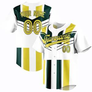 Custom Unisex Baseball Jersey Personalized Team Name Number Sublimated Print Moisture Wicking Short Sleeve Adult Uniform - Product Image 6