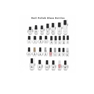 Botellas de Plástico Esmerilado de Primera Calidad para Esmalte de Uñas, para Líneas de Cosméticos y Cuidado de Uñas de Lujo, al Mejor Precio - Product Image 1