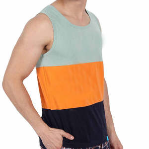 Débardeur multicolores personnalisé OEM pour hommes, débardeur léger et confortable pour la musculation, respectueux de l'environnement - Product Image 2