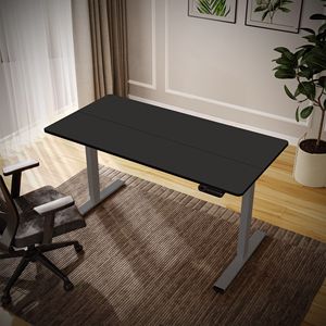 Scrivania Elettrica Regolabile in Altezza con Doppio Motore, Postazione di Lavoro per Casa e Ufficio, Tavolo Sit-Stand in Due Pezzi - Product Image 2