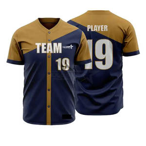 Uniforme de Béisbol Deportivo Personalizado en Color y Diseño, Uniforme de Equipo, Nueva Llegada, Venta Especial, Uniforme de Béisbol Transpirable - Product Image 6