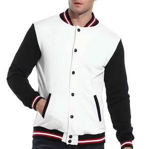 Veste universitaire pour homme, logo personnalisé imprimé, style intemporel, prêt à porter, essentielle pour le quotidien - Product Image 1