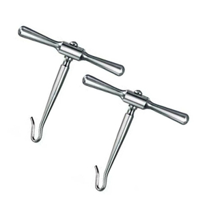 Gigli <b>Saw</b> Set with 2 Handles & 1 Wire for Orthopedic <b>Bone</b> Cutting Procedures Stainless Steel Surgical Kit - Product Image 2